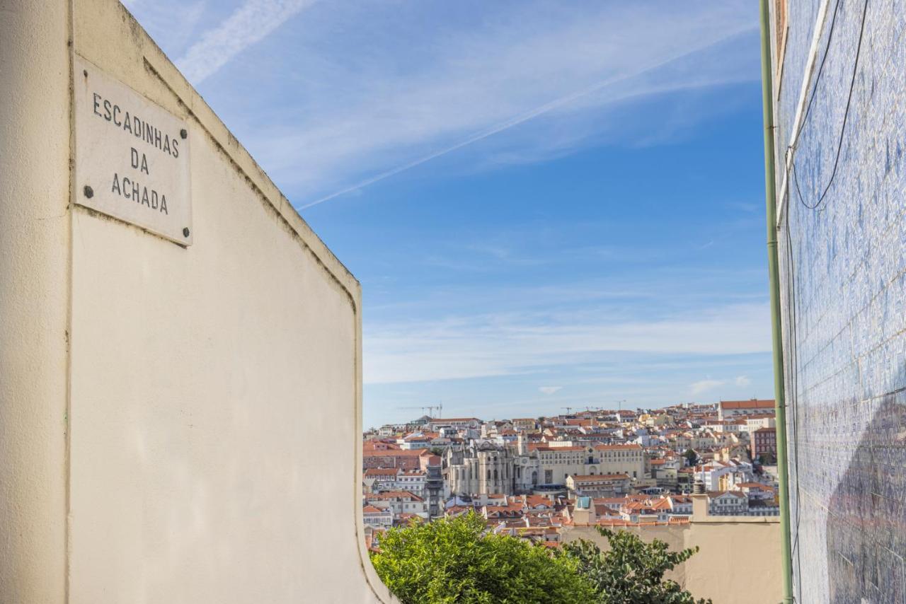 Castelo Design Aparment W/ Balcony & Super View By Lovelystay Lisbona Esterno foto